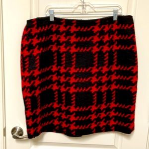 Plus Size 18WP Talbots wool/polyester blend skirt